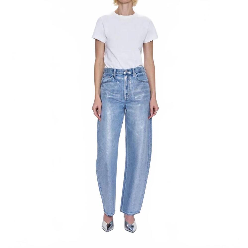 NEW PISTOLA wes high rise barrel jeans in spellbound